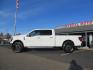 2024 White Ford F-150 Lariat SuperCrew 4WD (1FTFW5L56RF) with an 5.0L V8 OHV 16V engine, 6A transmission, located at 2630 Grass Valley Highway, Auburn, CA, 95603, (530) 508-5100, 38.937893, -121.095482 - New Level kit, 20'' Gear Alloy 764BM wheels, and Toyo Open Country AT3 tires. - Photo#1