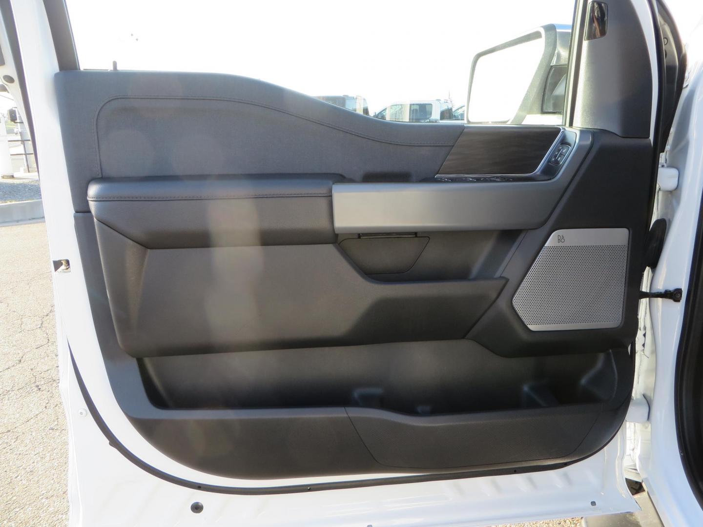 2024 White Ford F-150 Lariat SuperCrew 4WD (1FTFW5L56RF) with an 5.0L V8 OHV 16V engine, 6A transmission, located at 2630 Grass Valley Highway, Auburn, CA, 95603, (530) 508-5100, 38.937893, -121.095482 - New Level kit, 20'' Gear Alloy 764BM wheels, and Toyo Open Country AT3 tires. - Photo#18