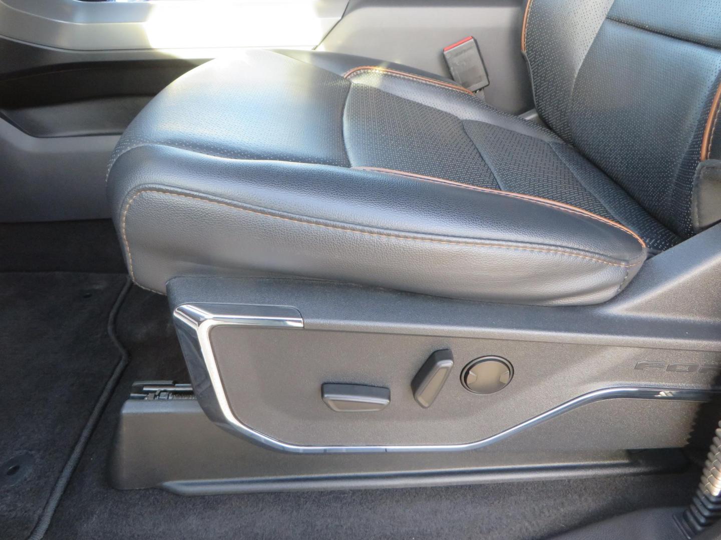 2024 White Ford F-150 Lariat SuperCrew 4WD (1FTFW5L56RF) with an 5.0L V8 OHV 16V engine, 6A transmission, located at 2630 Grass Valley Highway, Auburn, CA, 95603, (530) 508-5100, 38.937893, -121.095482 - New Level kit, 20'' Gear Alloy 764BM wheels, and Toyo Open Country AT3 tires. - Photo#23